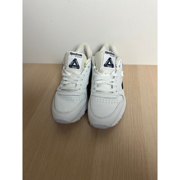 Palace x Reebok Classic Pump White Vector Navy Size 7M - LIKE NEW - Picture 6 of 11